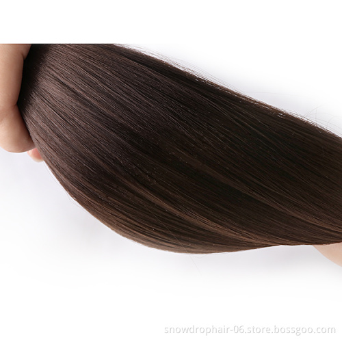 Julianna Wholesale Blonde Ombre Piano Colors Synthetic Silky Bone Straight Hair Bulk Crochet Braids Hair Extensions